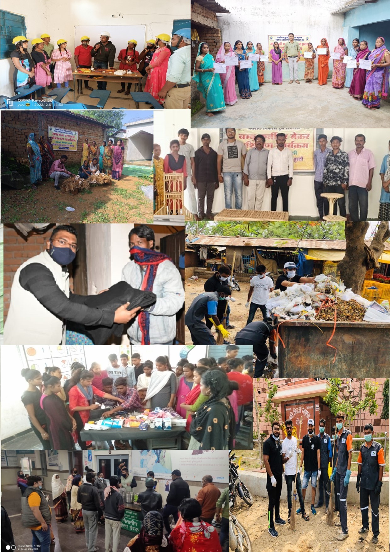 Grassroots Activities Collage